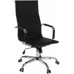 Kancelárske stoličky Kondela čiernej farby v modernom štýle z kovu v zľave 