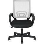 Kancelárske stoličky bielej farby z plastu v zľave 
