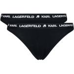 Dámske Designer Klasické nohavičky Karl Lagerfeld čiernej farby vo veľkosti XS v zľave udržateľná móda 