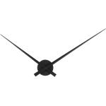 Pánske Nástenné hodiny Karlsson čiernej farby z hliníka v zľave 