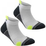 Karrimor 2 Pack Running Socks Junior White/Fluo Junior 1-6