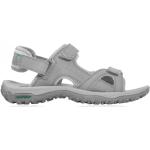 Dámske Športové sandále Karrimor sivej farby zo syntetiky vo veľkosti 37 na suchý zips v zľave na leto 