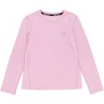 Dievčenské Detské tričká s dlhým rukávom Karrimor Run ružovej farby v klasickom štýle z polyesteru s dlhými rukávmi 