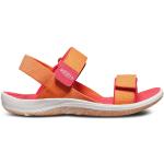 Dievčenské Športové sandále Keen oranžovej farby na leto 