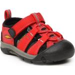 Chlapčenské Športové sandále Keen červenej farby na leto 