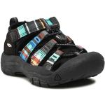 Detské Športové sandále Keen čiernej farby z koženky vo veľkosti 31 na leto 