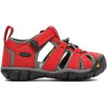 Chlapčenské Športové sandále Keen červenej farby vo veľkosti 31 v zľave na leto 