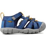 Detské Športové sandále Keen tmavo modrej farby z koženky vo veľkosti 31 v zľave na leto 