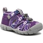 Detské Športové sandále Keen fialovej farby z koženky vo veľkosti 31 na leto 