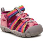 Dievčenské Športové sandále Keen ružovej farby vo veľkosti 19 na leto 