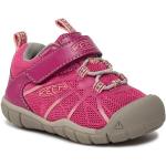 Dievčenské Nízke turistické topánky Keen ružovej farby vo veľkosti 22 na Festival 