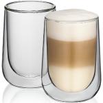 Šálky na latte Kela zo skla s dvojitým sklom objem 250 ml 2 ks balenie 