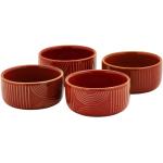 Zapekacie misy Maxwell and Williams červenej farby z keramiky vhodné do trúby 4 ks balenie 