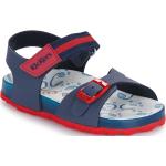 Detské Sandále Kickers námornícky modrej farby zo syntetiky vo veľkosti 35 na leto 