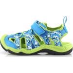 Detské Športové sandále alpine pro svetlo modrej farby z tkaniny vo veľkosti 31 v zľave na leto 