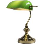 Stolové lampy Qazqa zelenej farby z mosadze stmievateľné v zľave kompatibilné s E27 