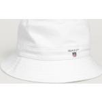 Dievčenské Detské klobúky Gant Shield bielej farby z bavlny 