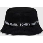 Pánske Klobúky Tommy Hilfiger TOMMY JEANS čiernej farby z bavlny Onesize v zľave 