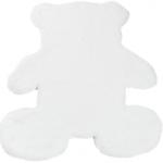 Koberčeky bielej farby z polyesteru s motívom: Medveď 