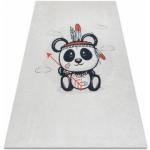 Vzorované koberce z polyesteru vhodné do práčky s motívom: Panda 