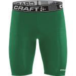 Pánske Športové kraťasy Craft zelenej farby vo veľkosti XXXL v zľave 