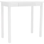 Konferenčné stolíky Kondela bielej farby v minimalistickom štýle MDF s úložným priestorom 