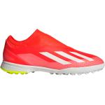 Turfy adidas červenej farby vo veľkosti 34 