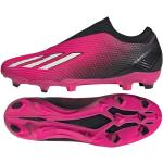Pánske FG kopačky adidas X Speedportal ružovej farby zo syntetiky vo veľkosti 43,5 s cvokmi 