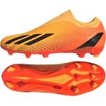 Pánske FG kopačky adidas X Speedportal oranžovej farby zo syntetiky vo veľkosti 47,5 s cvokmi 