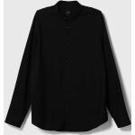 Pánska Jesenná móda ARMANI EXCHANGE čiernej farby Zľava udržateľná móda 