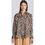Dámske Havajské košele Gant hnedej farby s leopardím vzorom vo veľkosti M s motívom: Leopard 