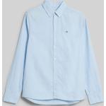 Chlapčenské Detské košele Gant Oxford modrej farby z bavlny do 10 rokov 