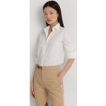 Dámske Designer Blúzky Ralph Lauren bielej farby z bavlny vo veľkosti XS v zľave 