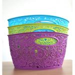 Úložné boxy curver fialovej farby v modernom štýle z plastu 