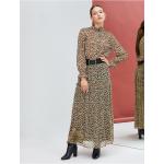 Dámske Dlhé sukne koton s leopardím vzorom zo šifónu vo veľkosti XL s dĺžkou: Maxi s motívom: Leopard v zľave 