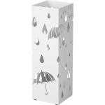 Stojany na dáždniky bielej farby v modernom štýle z papiera 