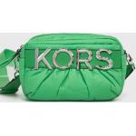Dámske Designer Crossbody kabelky Michael Kors Michael Kors MICHAEL zelenej farby z kože v zľave 