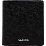 Pánske Designer Luxusné peňaženky Calvin Klein čiernej farby 