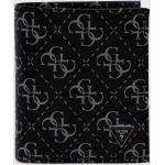 Pánske Kožené peňaženky Guess čiernej farby z polyesteru 