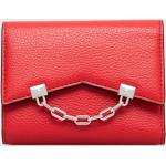 Dámske Designer Luxusné peňaženky Karl Lagerfeld červenej farby z polyesteru 