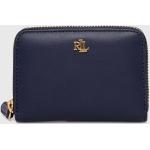 Dámske Designer Malé peňaženky Ralph Lauren tmavo modrej farby v zľave 