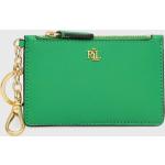 Dámske Designer Malé peňaženky Ralph Lauren zelenej farby v zľave 