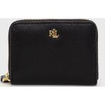 Dámske Designer Malé peňaženky Ralph Lauren čiernej farby z polyesteru v zľave 