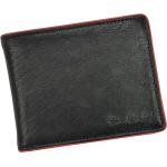 Pánske Kožené peňaženky Pierre Cardin čiernej farby 
