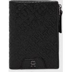 Pánske Malé peňaženky Tommy Hilfiger čiernej farby z polyesteru 
