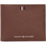 Pánske Malé peňaženky Tommy Hilfiger hnedej farby 