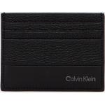 Pánske Designer Púzdra na karty Calvin Klein čiernej farby z polyesteru v zľave 