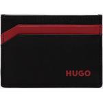 Pánske Púzdra na karty HUGO čiernej farby z polyesteru v zľave 