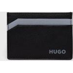 Pánske Púzdra na karty HUGO čiernej farby z polyesteru 