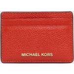 Dámske Designer Púzdra na karty Michael Kors Michael Kors MICHAEL vínovej farby v zľave 